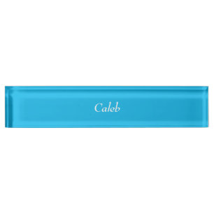 Pool Party Blue Personalized Name Plate