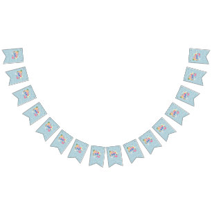 Pool Party Bunting Flags