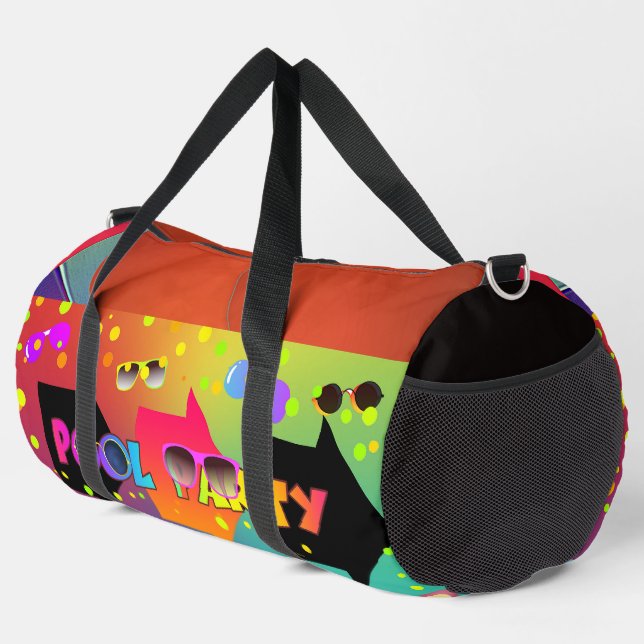 Pool Party  Duffle Bag (Right Corner)