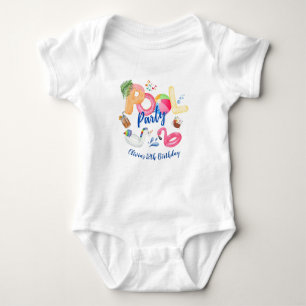 Pool Party Family Matching Baby Bodysuit