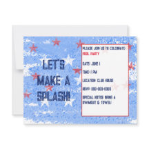 Pool Party for Summer, Holiday or Birthday