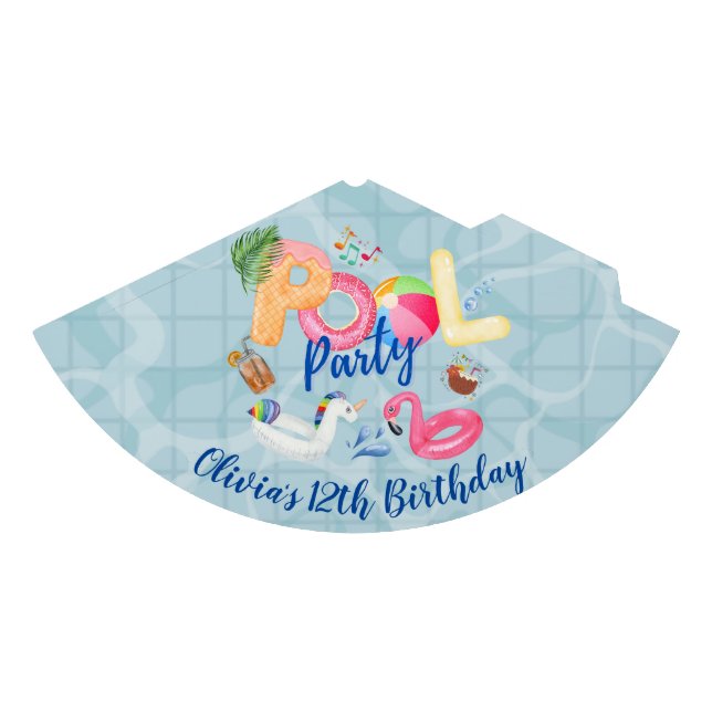 Pool Party Hat (Front)