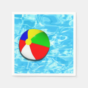 pool party ideas napkin