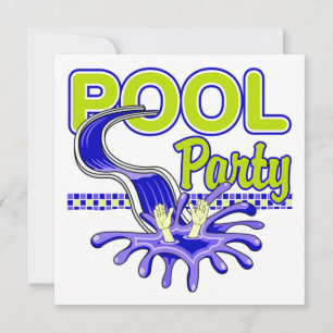 Pool Party Invitation