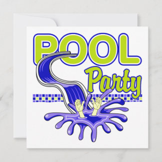 Pool Party Invitation
