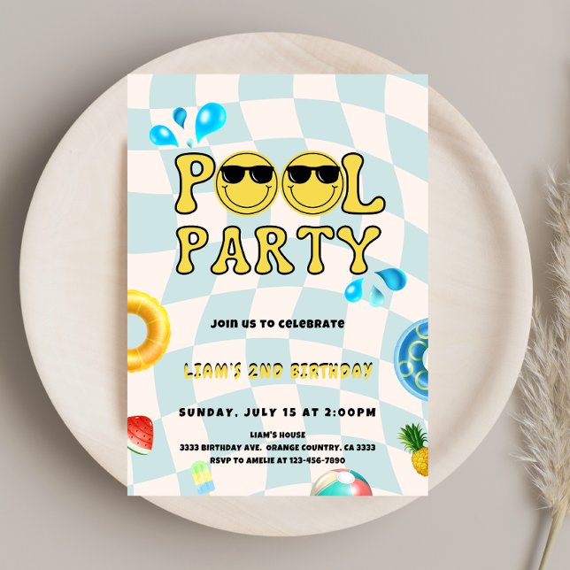 POOL PARTY INVITATION (Pool Party)