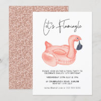 Pool Party Let's Flamingle Flamingo Teen Birthday