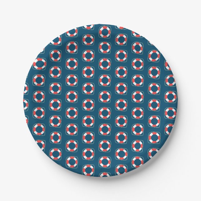 Pool Party Paper Plates (Front)