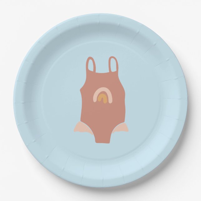 Pool Party Paper Plates (Front)