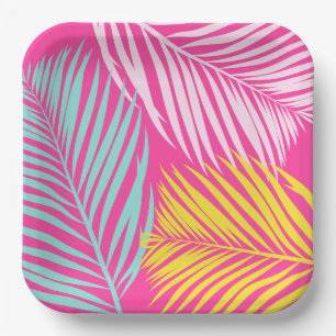 Pool Party Paper Plates   Pool Party Decor
