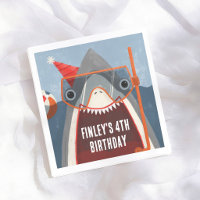 Pool Party Shark Summer Birthday Party