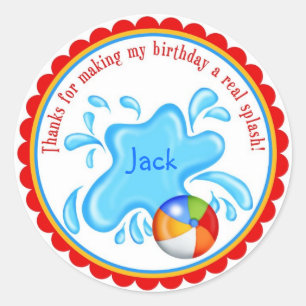 Pool Party  Stickers