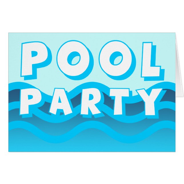 pool party waves (Front Horizontal)