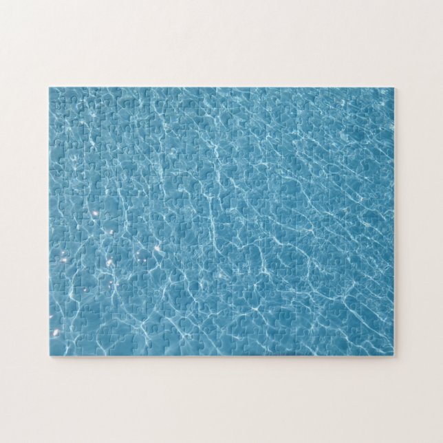 Pool Photo Puzzle avec boîte cadeau (Horizontal)