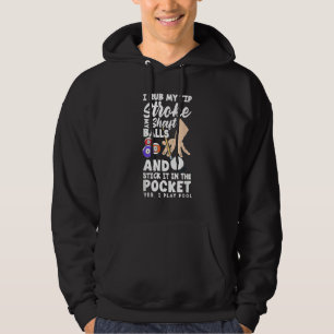 Pool Player Billiard  Snooker Player Hoodie