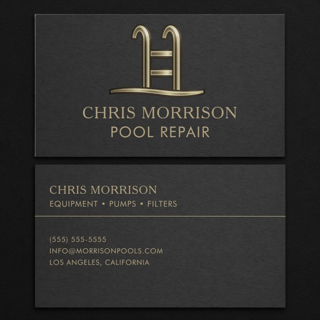 Pool Repair Business Card (Creator Uploaded)