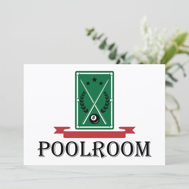 Pool Room Invitations (Creator Uploaded)