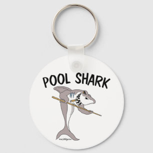 Pool Shark Design Keychain