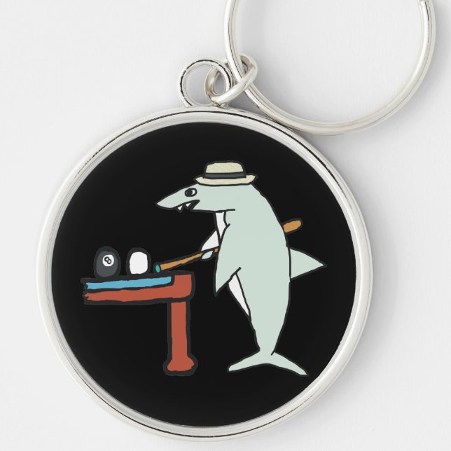 Pool Shark Keychain (Front)