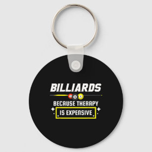 Pool Shark Pool Player Billiards Billiards Because Keychain