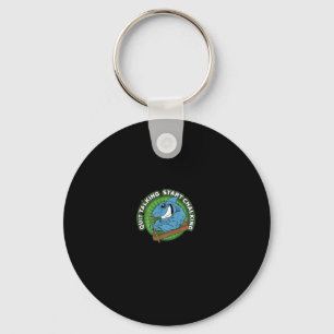 Pool Shark Quit Talking Start Chalking Long Sleeve Keychain