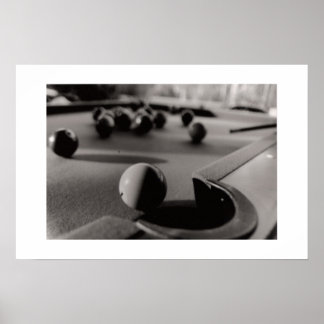 Pool Shot Poster