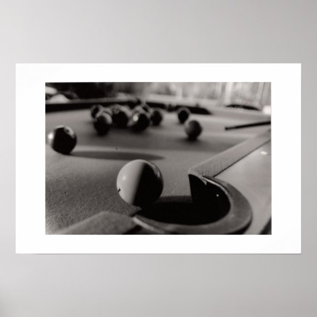 Pool Shot Poster (Front)