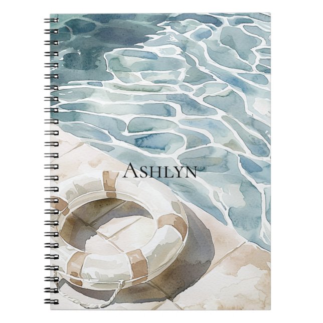 Pool Side  Notebook (Front)