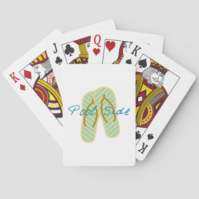 Pool Side Playing Cards (Back)