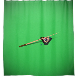 Pool Table Cue Stick and Balls