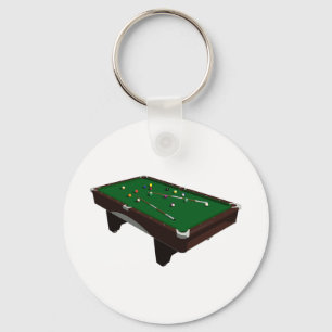 Pool Table Keychain