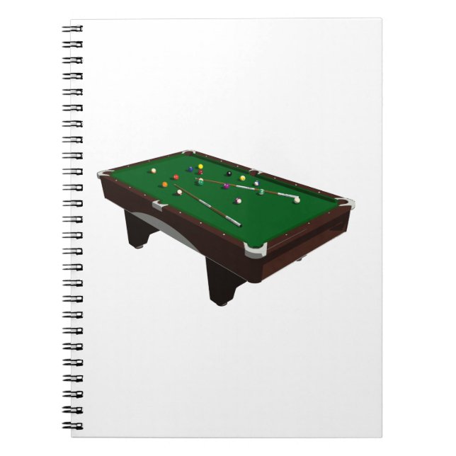 Pool Table Notebook (Front)