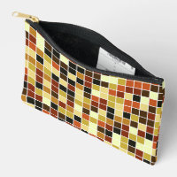 Pool Tiles, Brown Mosaic Tiles, Geometric Pattern