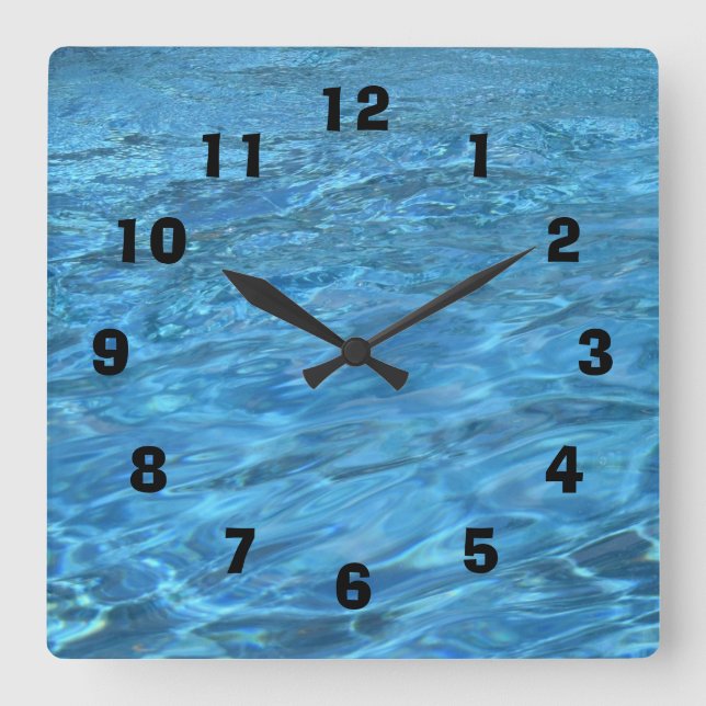 Pool Time Wall Clock (Front)