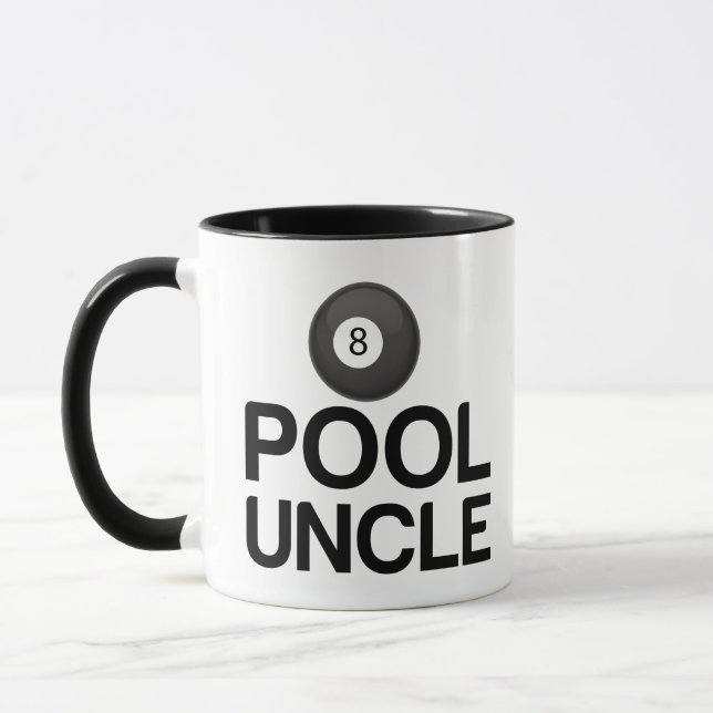 POOL UNCLE MUG (Left)