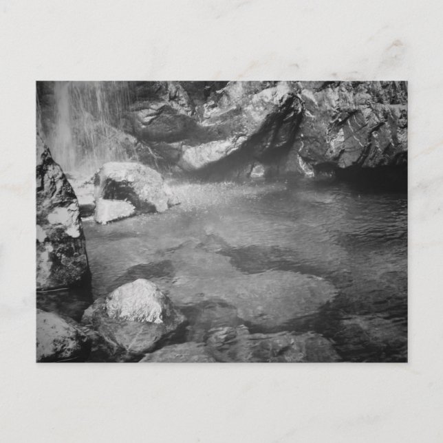 Pool under the Waterfall Postcard (Front)