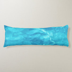Pool Water Fun Blue Body Pillow