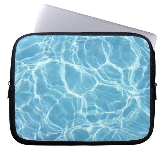 Pool Water Laptop Bag (Front)