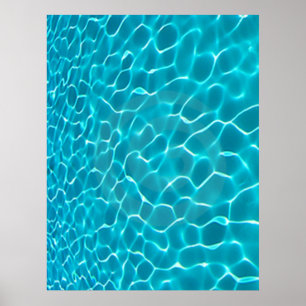 Pool Water Poster