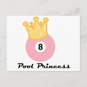 PoolChick Pool Princess Postcard