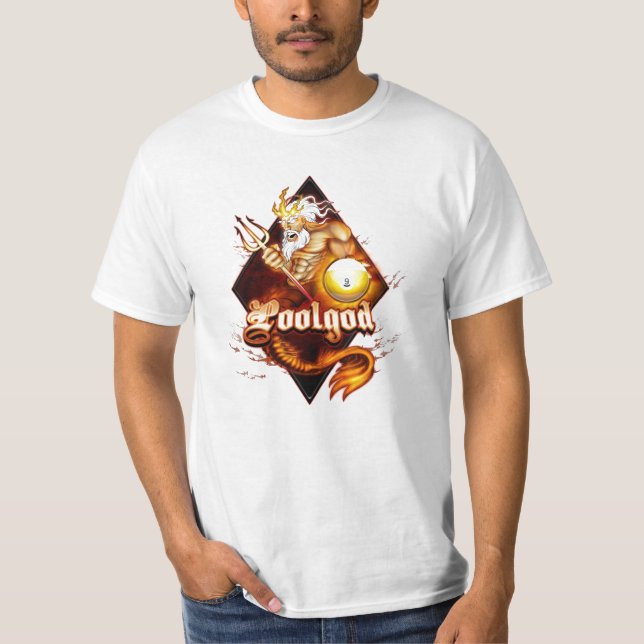 Poolgod Neptune T-Shirt (Front)