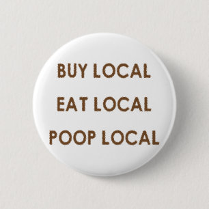 POOP1 2 INCH ROUND BUTTON