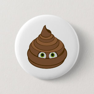 Poop 2 Inch Round Button