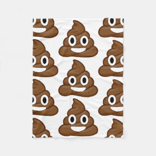 poop emoji blanket
