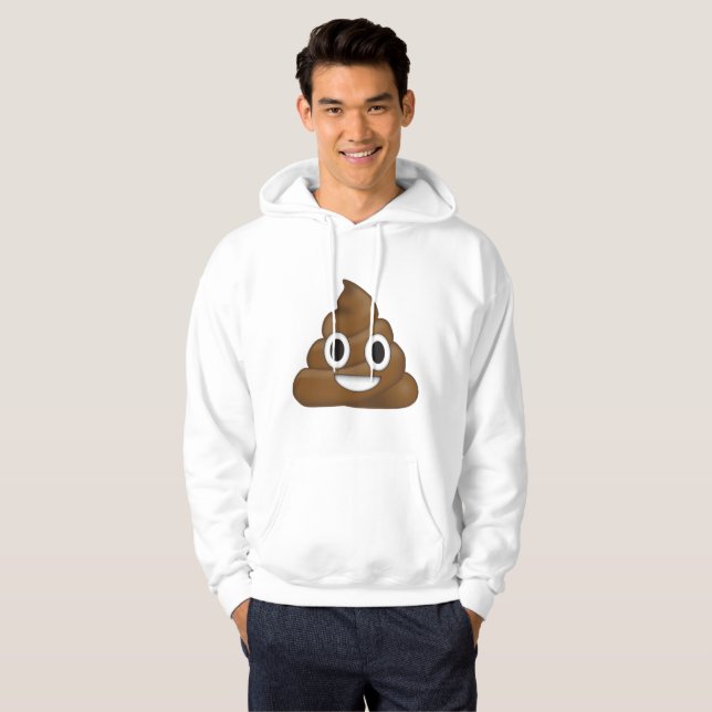 Poop emoji hoodie (Front Full)
