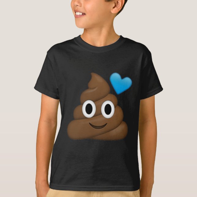 Poop Emoji T-Shirt (Front)