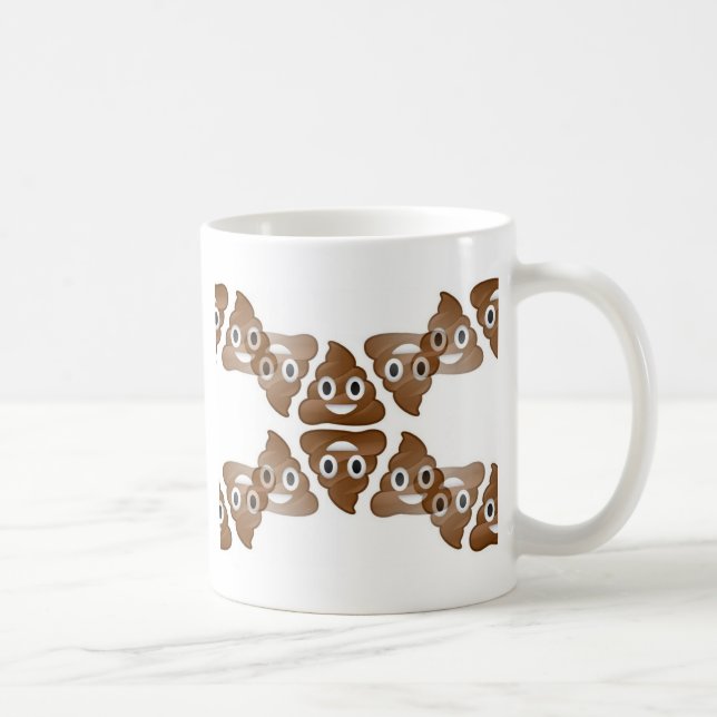 poop emojis coffee mug (Right)