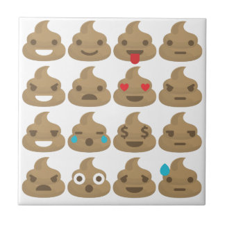 poop emojis tile