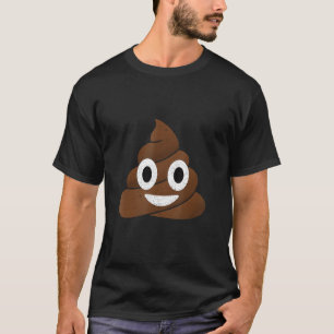 Poop Face Happy Smiling Poop Pile Funny 1 T-Shirt