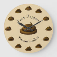 "Poop Happens" Customizable Philosophy Humourous